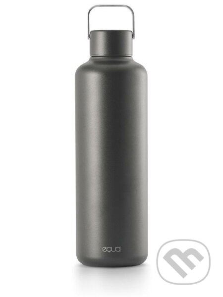 Equa Timeless nerezová láhev na vodu barva Dark 1000 ml
