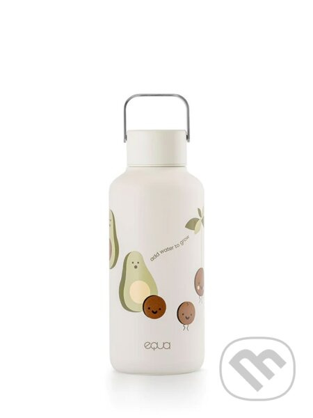 Equa Timeless nerezová láhev na vodu malá barva Avocado 600 ml
