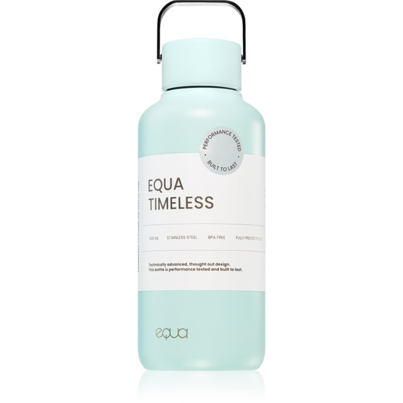 Equa Timeless nerezová láhev na vodu malá barva Splash 600 ml
