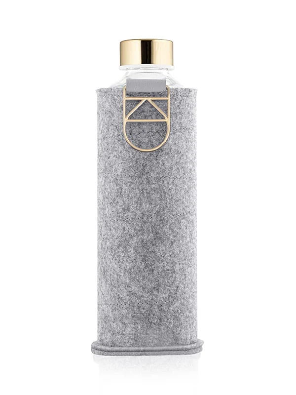 Skleněná lahev s plstěným obalem EQUA Gold 750 ml