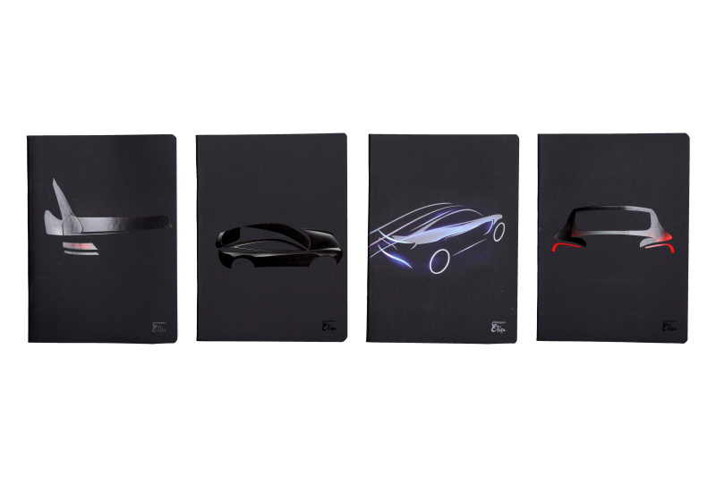 Elisa Sešit A4 linkovaný 40l auta