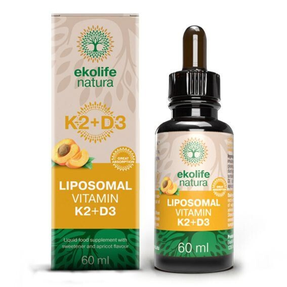 Ekolife Natura Vitamin K2 + D3 60 ml