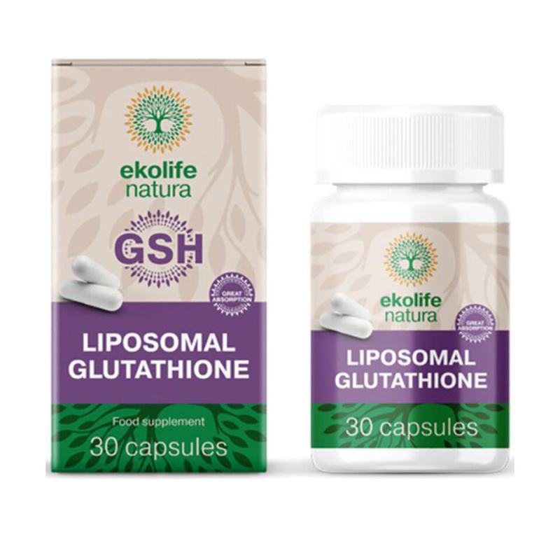 Ekolife Natura Liposomal Glutathione 30 kapslí