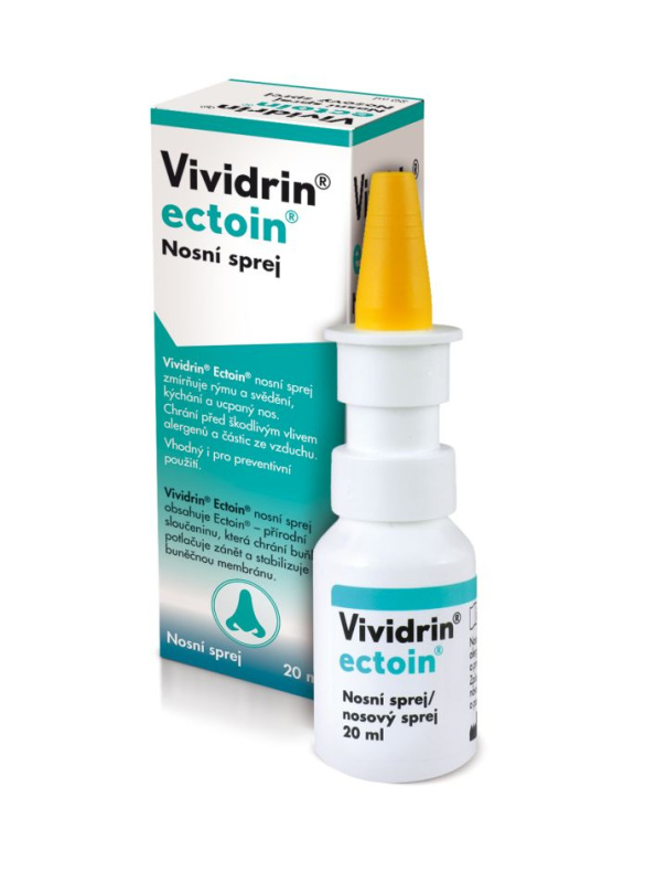 BAUSCH & LOMB Vividrin Ectoin nosní sprej 20ml