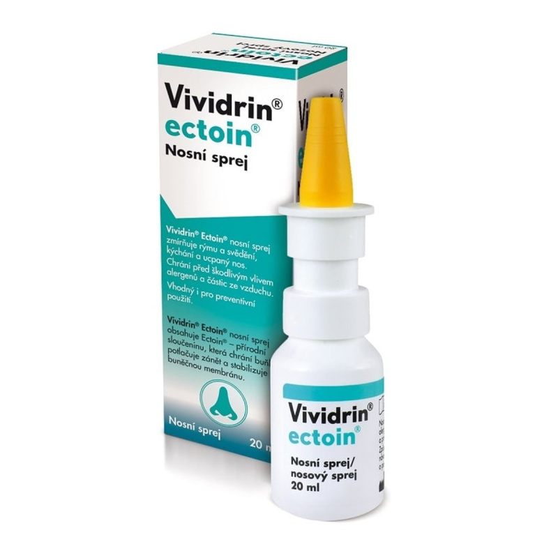 BAUSCH & LOMB Vividrin Ectoin nosní sprej 20ml