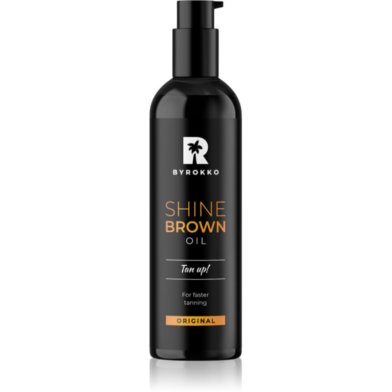 BYROKKO Shine Brown Tan Up! přípravek k urychlení a prodloužení opálení 150 ml