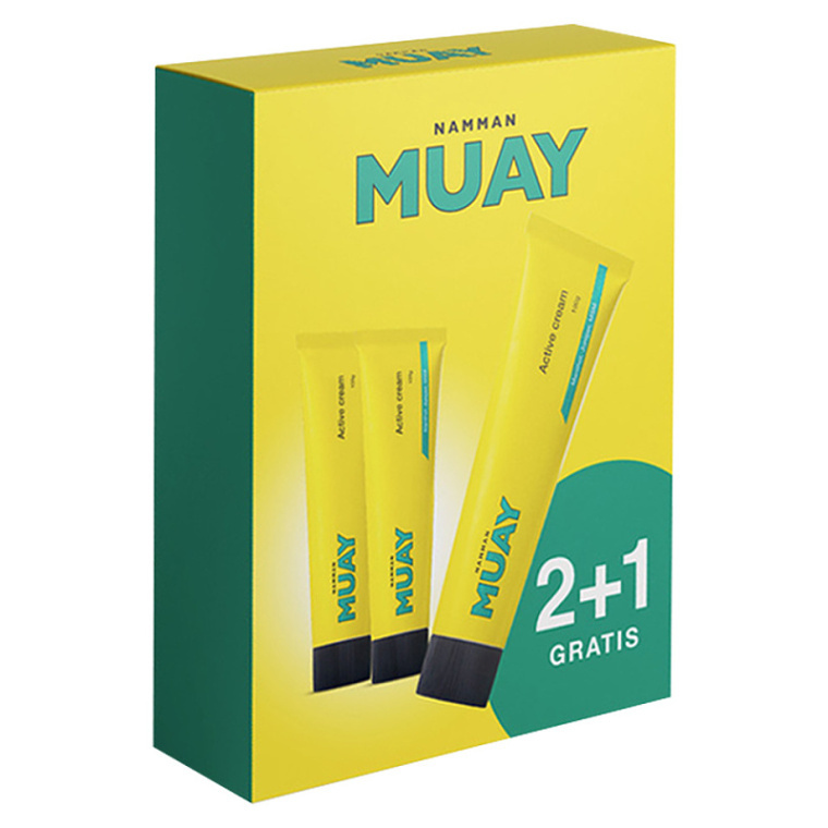 NAMMAN MUAY Active cream 2+1 ZDARMA 3 x 100 g
