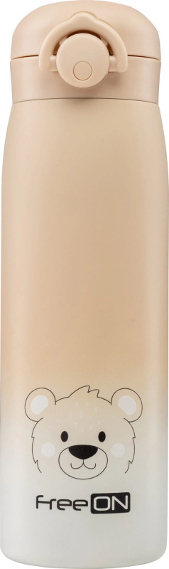FreeON Termoska nerezová 480 ml - béžová