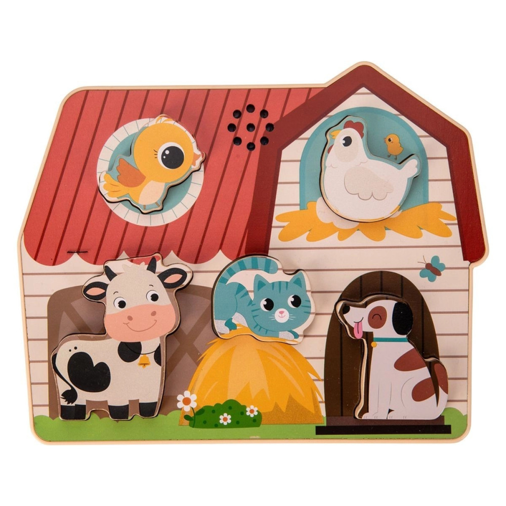 FREEON Free2Play zvukové puzzle zvířátka na farmě