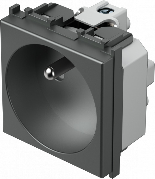 TEM VM40AT-U ZÁSUVKA FRANCOUZSKÁ+KS 2P+E 16A 250V~ 2M