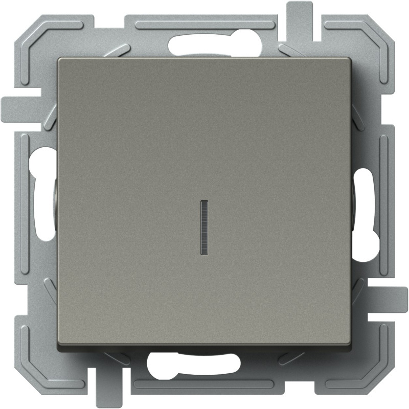 TEM SPÍNAČ JEDNOPÓLOVÝ 10AX 250V~ IN TI INXO titan