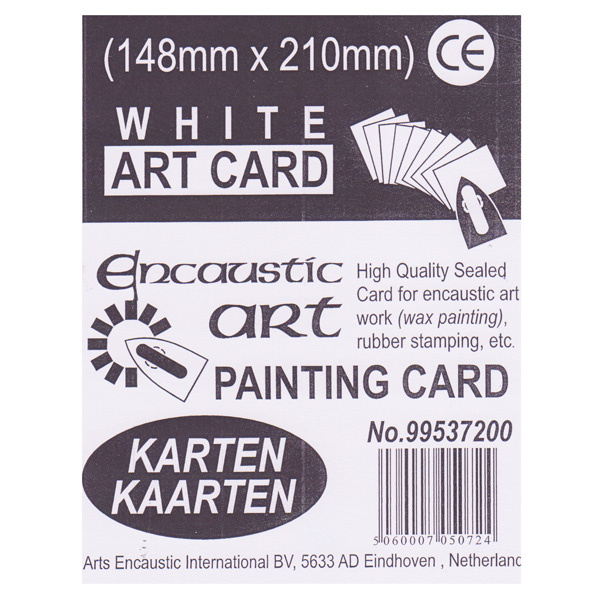 Karton A5 na Enkaustiku bílý (20ks)