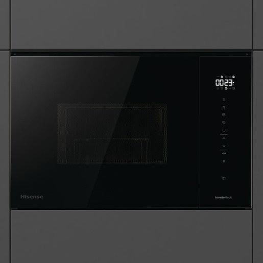Vestavná mikrovlnná trouba Hisense černá BIM325GI63DBG