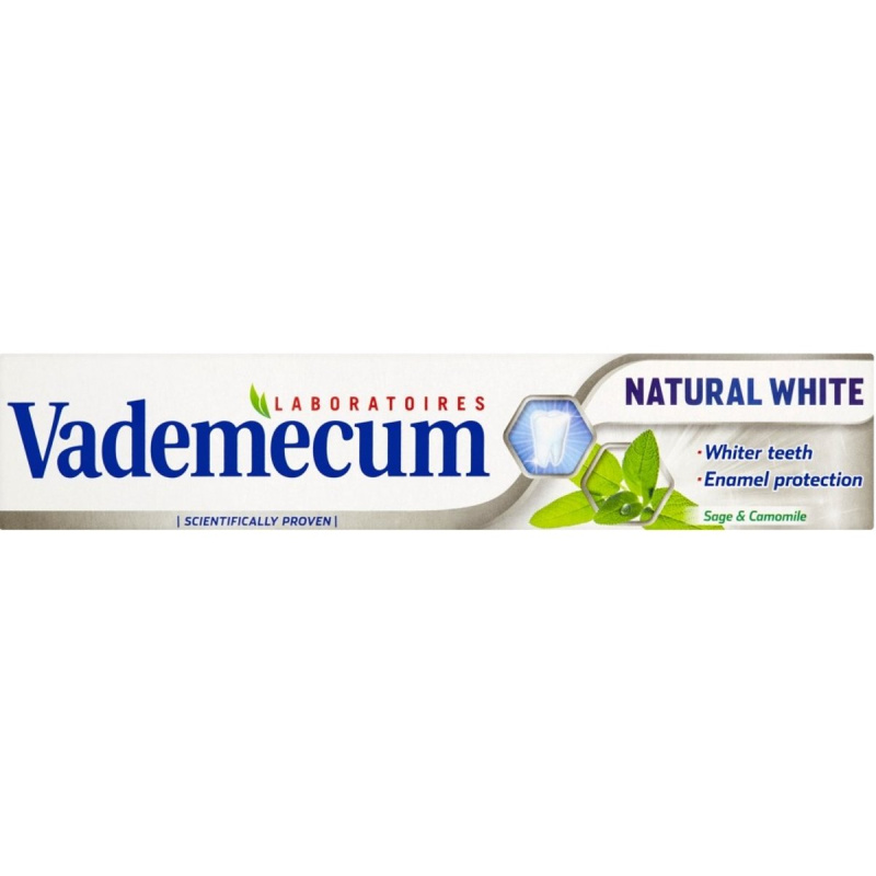 Vademecum Natural white zubní pasta pro bílé zuby