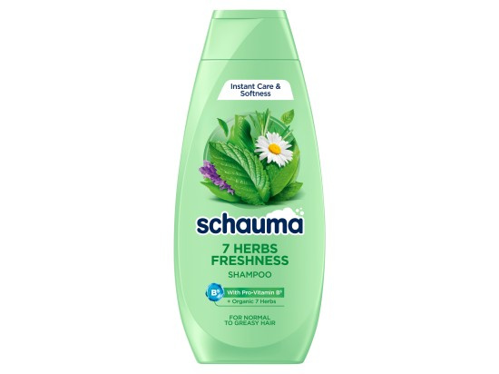Šampon na vlasy Schauma - 7 Herbs, 400 ml