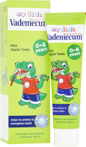 Vademecum Junior Apple dětská zubní pasta od narození do 6 let 50 ml