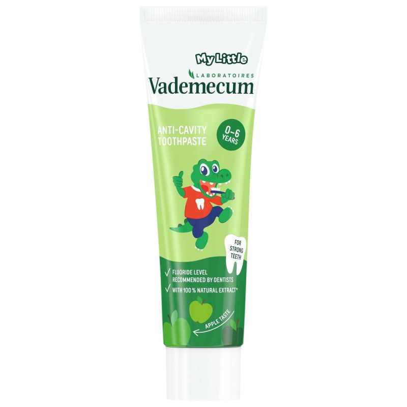 Vademecum Junior Apple dětská zubní pasta od narození do 6 let 50 ml