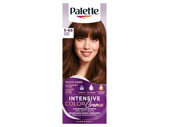 Schwarzkopf Palette Intensive Color Creme permanentní barva na vlasy odstín 5-68 R4 Chestnut 1 ks