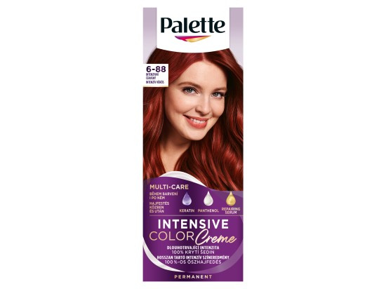 Schwarzkopf Palette Intensive Color Creme permanentní barva na vlasy odstín 6-88 (RI5) Intensive Red 1 ks