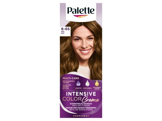 Schwarzkopf Palette Intensive Color Creme permanentní barva na vlasy odstín 6-65 (W5) Nougat 1 ks