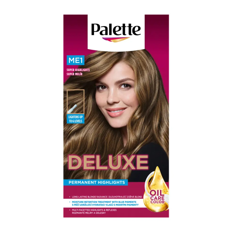Schwarzkopf Palette Deluxe permanentní barva na vlasy odstín ME1 Blond 1 ks