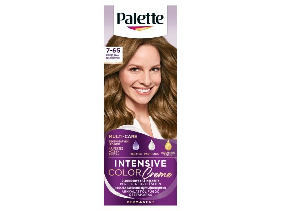 Schwarzkopf Palette Intensive Color Creme permanentní barva na vlasy odstín 7-65 (LG5) Sparkling Nougat 1 ks