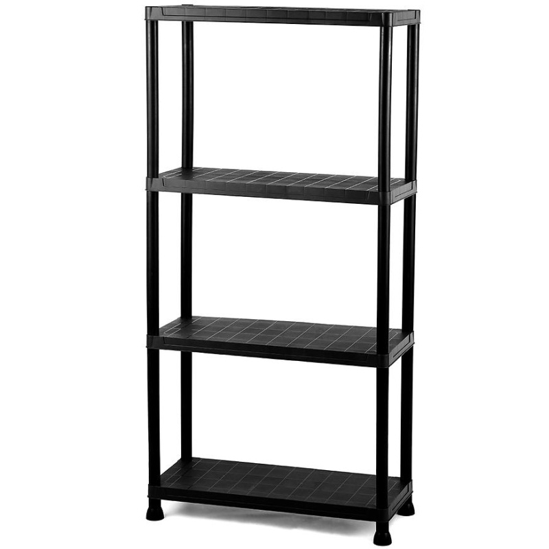 Plastový regál T60 60x30x138 cm černý