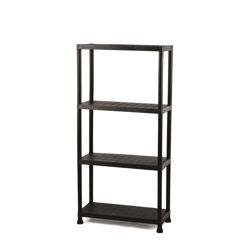 Plastový regál T60 60x30x138 cm černý