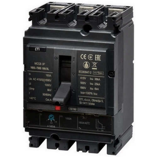 Jistič ETI NBS-TMS 160/3L 160A 3P 004673009