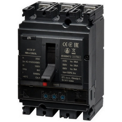 Jistič ETI NBS-E 250/3L 250A 3P 004673079