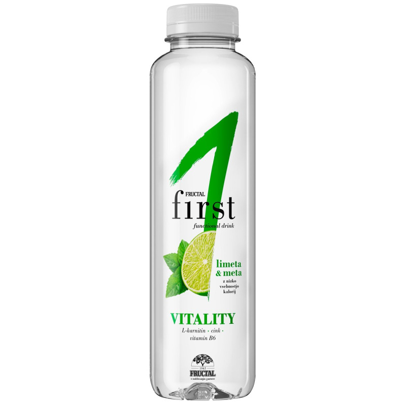 Fructal  Vitality Voda limetka a máta