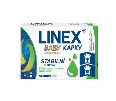 LINEX Baby kapky stabilní složení 8 ml