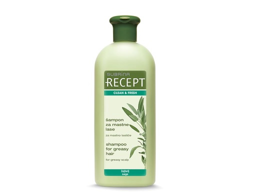 RECEPT Šampon na mastné vlasy  400ml   Subrina
