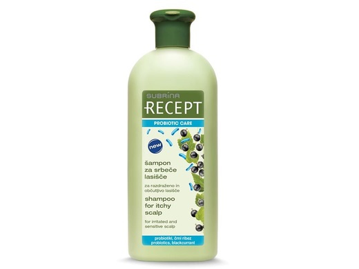 RECEPT Šampon proti svědění s probiotiky 400ml   Subrina