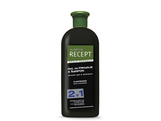RECEPT Šampon a sprchový gel 2v1 400ml   Subrina