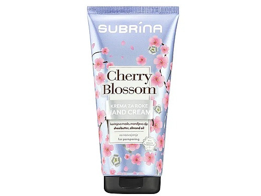 Krém na ruce Cherry Blossom - višňový květ 50 ml  Subrina