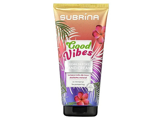 Krém na ruce Good Vibes - s monoi olejem 50 ml  Subrina