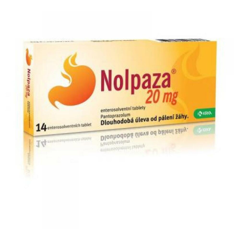 NOLPAZA 20MG enterosolventní tableta 14