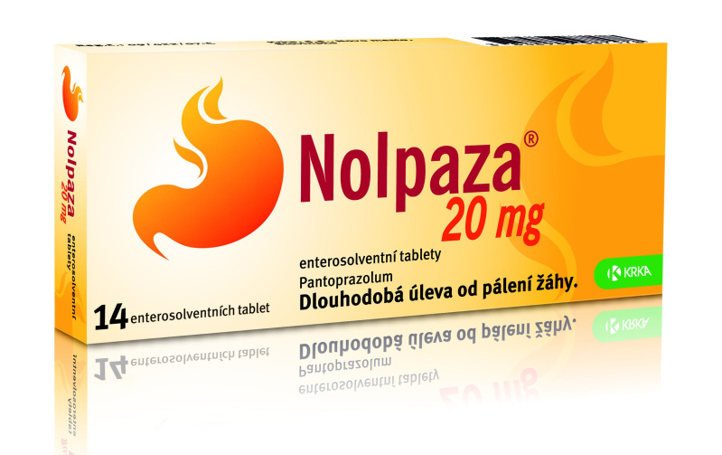 NOLPAZA 20MG enterosolventní tableta 14