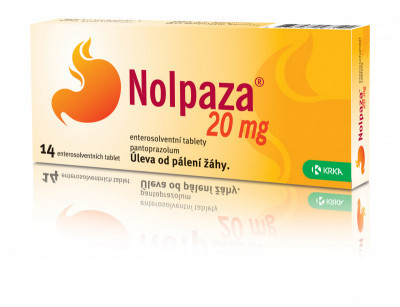NOLPAZA 20MG enterosolventní tableta 14