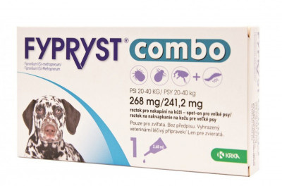 Antiparazitní pipety Fypryst Combo spot-on dog L do 40kg - VLP