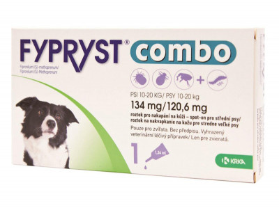 Fypryst Combo Spot-On Pro Psy - M (10 až 20kg)