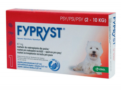 Fypryst Spot-On Pro Psy - S (2 až 10kg)