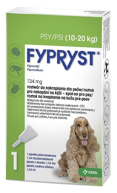 Fypryst Spot-On Pro Psy - M (10 až 20kg)