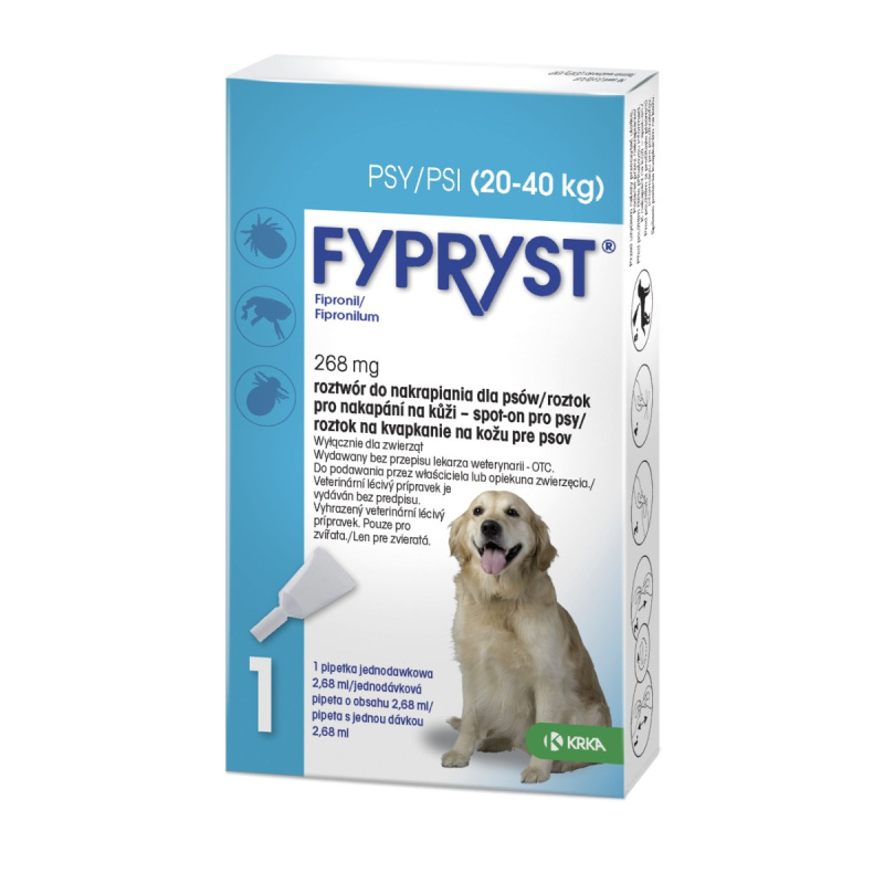 Fypryst Spot-On Pro Psy - L (20 až 40kg)