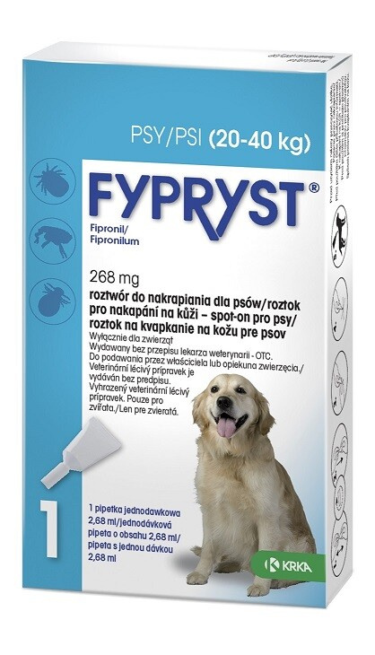 Fypryst Spot-On Pro Psy - L (20 až 40kg)