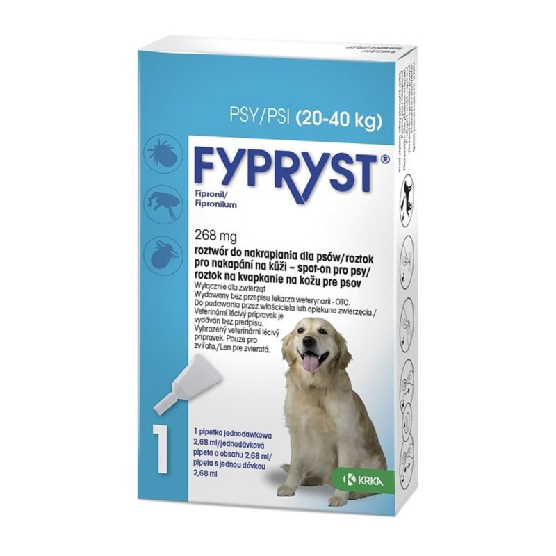 Fypryst Spot-On Pro Psy - L (20 až 40kg)