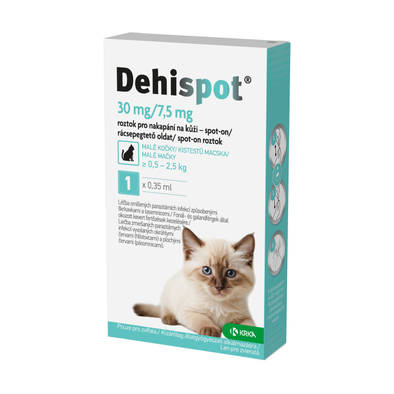 Dehispot 30mg/7.5mg spot-on 1x0.35ml
