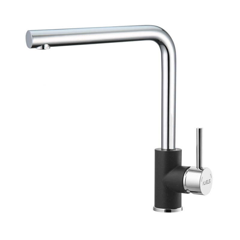 Alveus Selma dřezová baterie s otočným raménkem černá 1 129 043