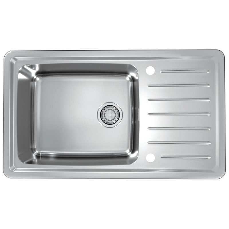 Alveus Nerezový dřez Galeo 30, 86 x 50 cm